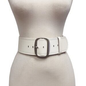 3" wide belt with tonal edge stitching
